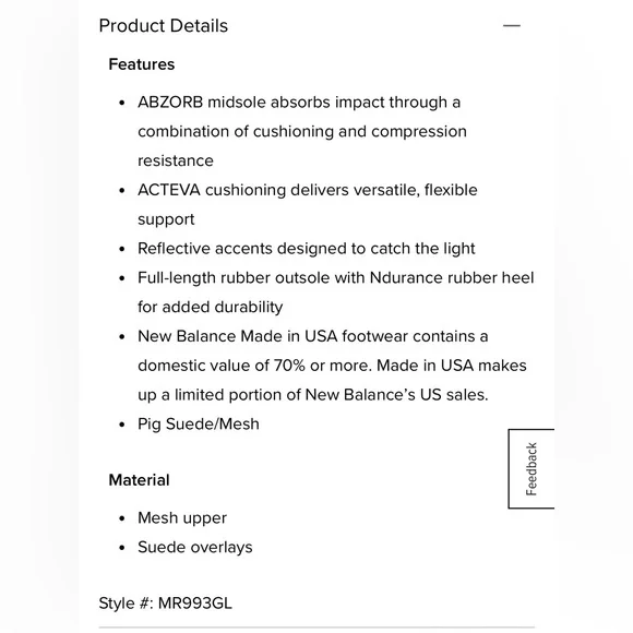 New Balance Made in USA 993 - Picture 9 of 9